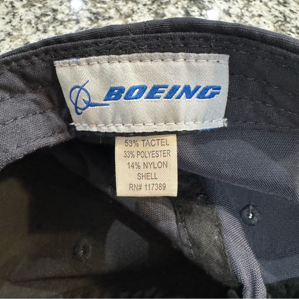 Boeing Navy Baseball Cap - Picture 3 of 3